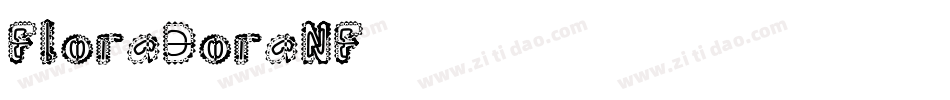 FloraDoraNF字体转换