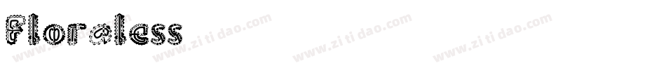 Floraless字体转换