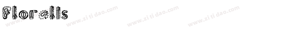 Floralis字体转换