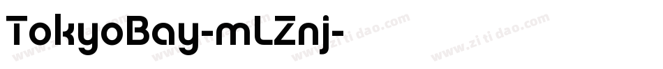 TokyoBay-mLZnj字体转换