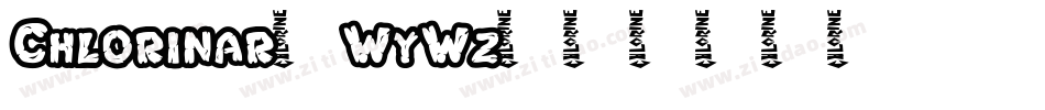 Chlorinar-WyWz字体转换 Chlorinar-WyWz字体转换