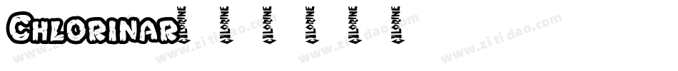Chlorinar字体转换