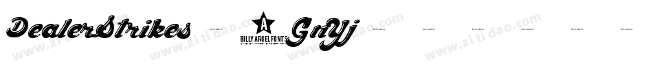 DealerStrikes-1GnYj字体转换
