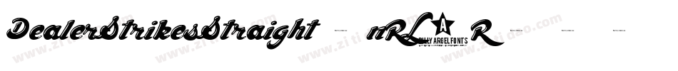 DealerStrikesStraight-nRL1R字体转换