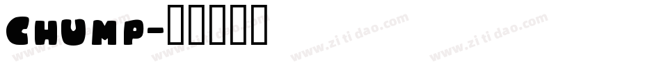 Chump字体转换