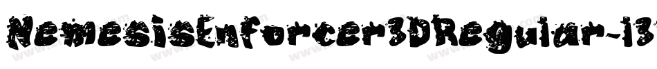 NemesisEnforcer3DRegular-l33X字体转换