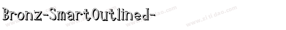 Bronz-SmartOutlined字体转换
