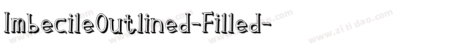 ImbecileOutlined-Filled字体转换