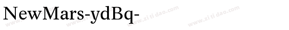 NewMars-ydBq字体转换