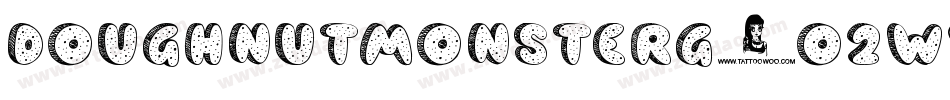 DoughnutMonsterG-o2wx字体转换