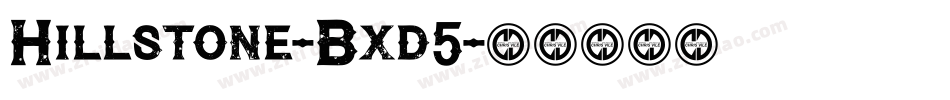 Hillstone-Bxd5字体转换
