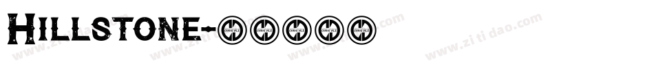 Hillstone字体转换
