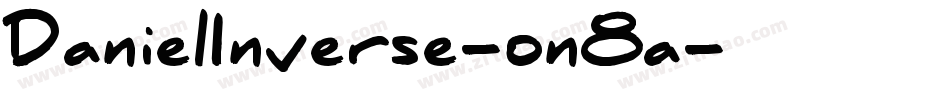 DanielInverse-on8a字体转换
