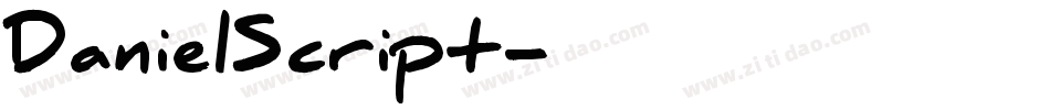 DanielScript字体转换