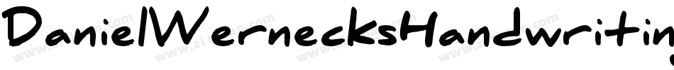 DanielWernecksHandwriting-ggwY字体转换