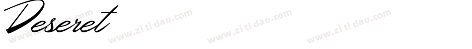 Deseret字体转换
