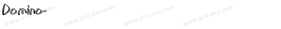 Domino字体转换