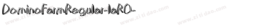 DominoFarmRegular-laR0字体转换
