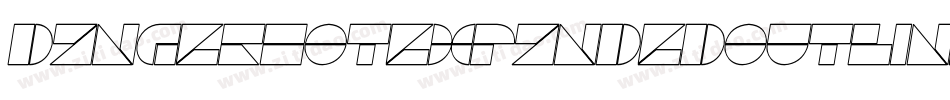DangerbotExpandedOutlineExpandedOutline-avPE字体转换 DangerbotExpandedOutlineExpandedOutline-avPE字体转换