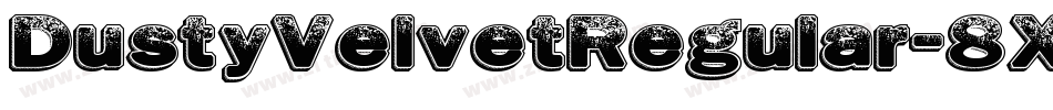DustyVelvetRegular-8XR2字体转换