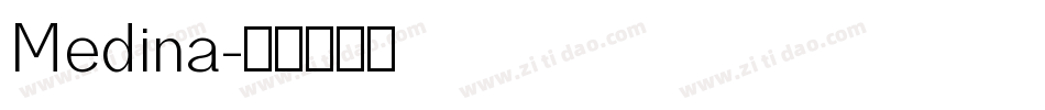 Medina字体转换