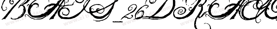 BATS_26DRAGONS-ABADDON字体转换
