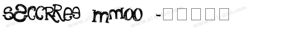 SCREAMOU字体转换