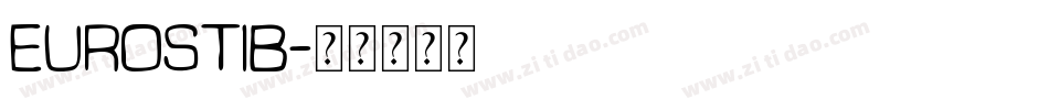 EUROSTIB字体转换
