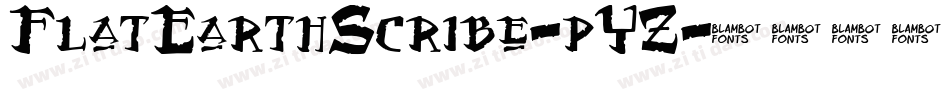 FlatEarthScribe-pYZ字体转换