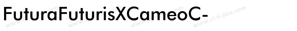 FuturaFuturisXCameoC字体转换