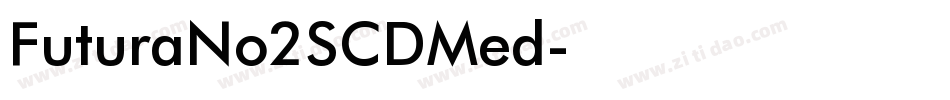 FuturaNo2SCDMed字体转换