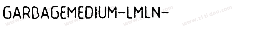 GarbageMedium-Lmln字体转换