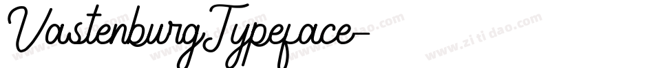VastenburgTypeface字体转换