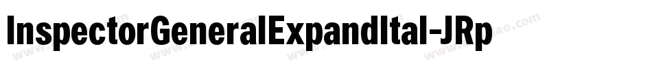 InspectorGeneralExpandItal-JRpyn字体转换