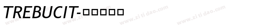 TREBUCIT字体转换