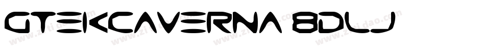 GtekCaverna-8dlJ字体转换