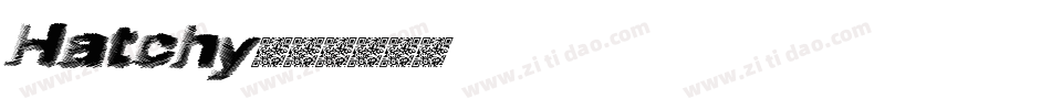 Hatchy字体转换