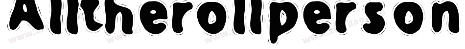Alltherollpersonaluse-DOJE0字体转换
