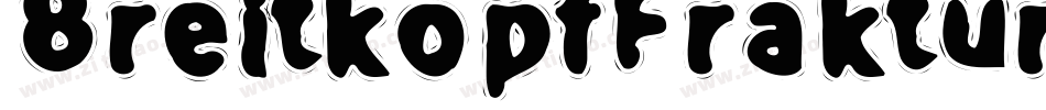 BreitkopfFraktur-lga0字体转换