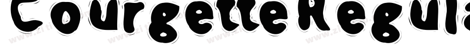 CourgetteRegular-nOJ0字体转换