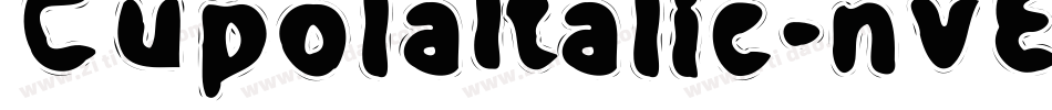 CupolaItalic-nvE0字体转换