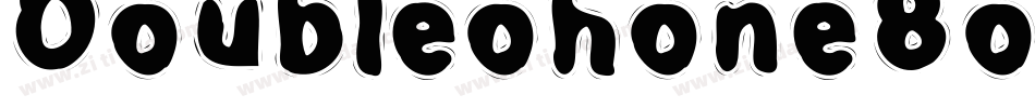DoubleohoneBold-DYW0字体转换