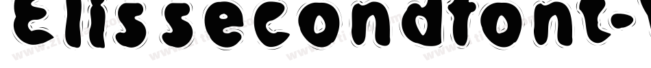 Elissecondfont-VJR0字体转换