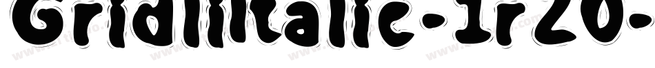 GridliItalic-1rZ0字体转换
