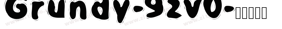 Grundy-9zv0字体转换