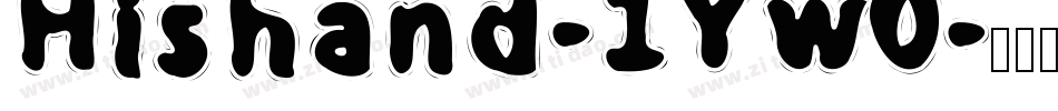 Hishand-1Yw0字体转换