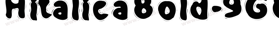 HitalicaBold-9GD0字体转换