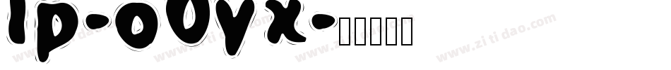 Ip-o0yx字体转换
