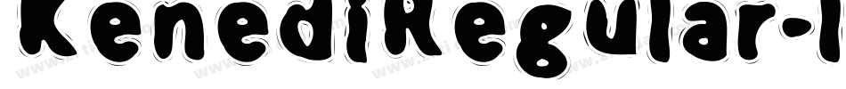 KenediRegular-lJR0字体转换