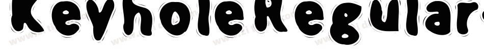 KeyholeRegular-qLY0字体转换